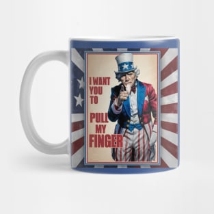 I want you to pull my finger Mug